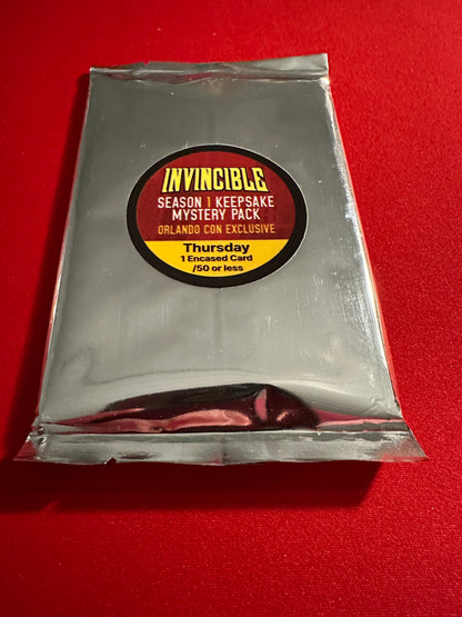 Invincible Season 1 Keepsake Mystery Pack Orlando Con - Thursday (3/19/2026)