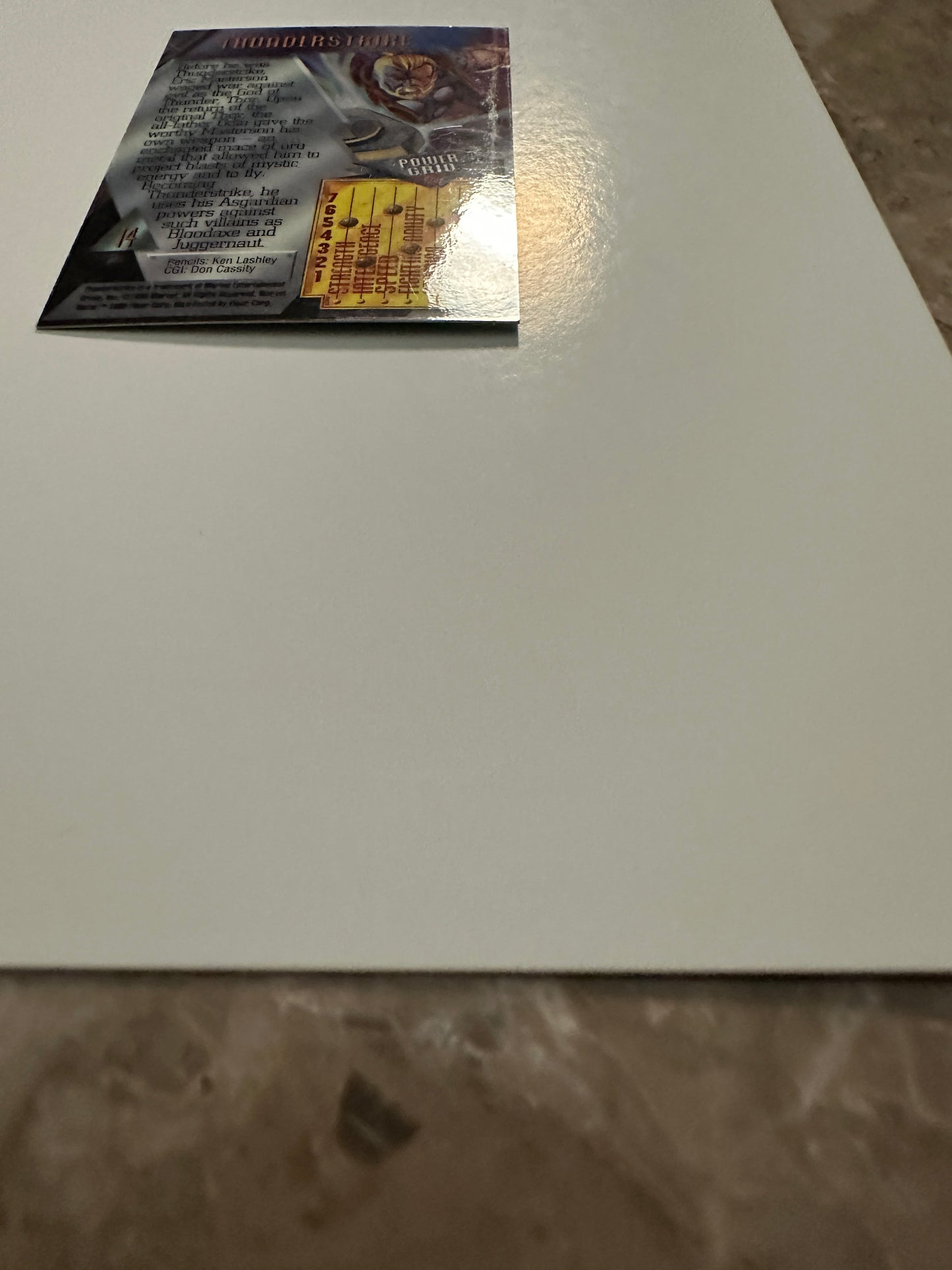 Thunderstrike #14 (1995 Marvel Metal) - High grade