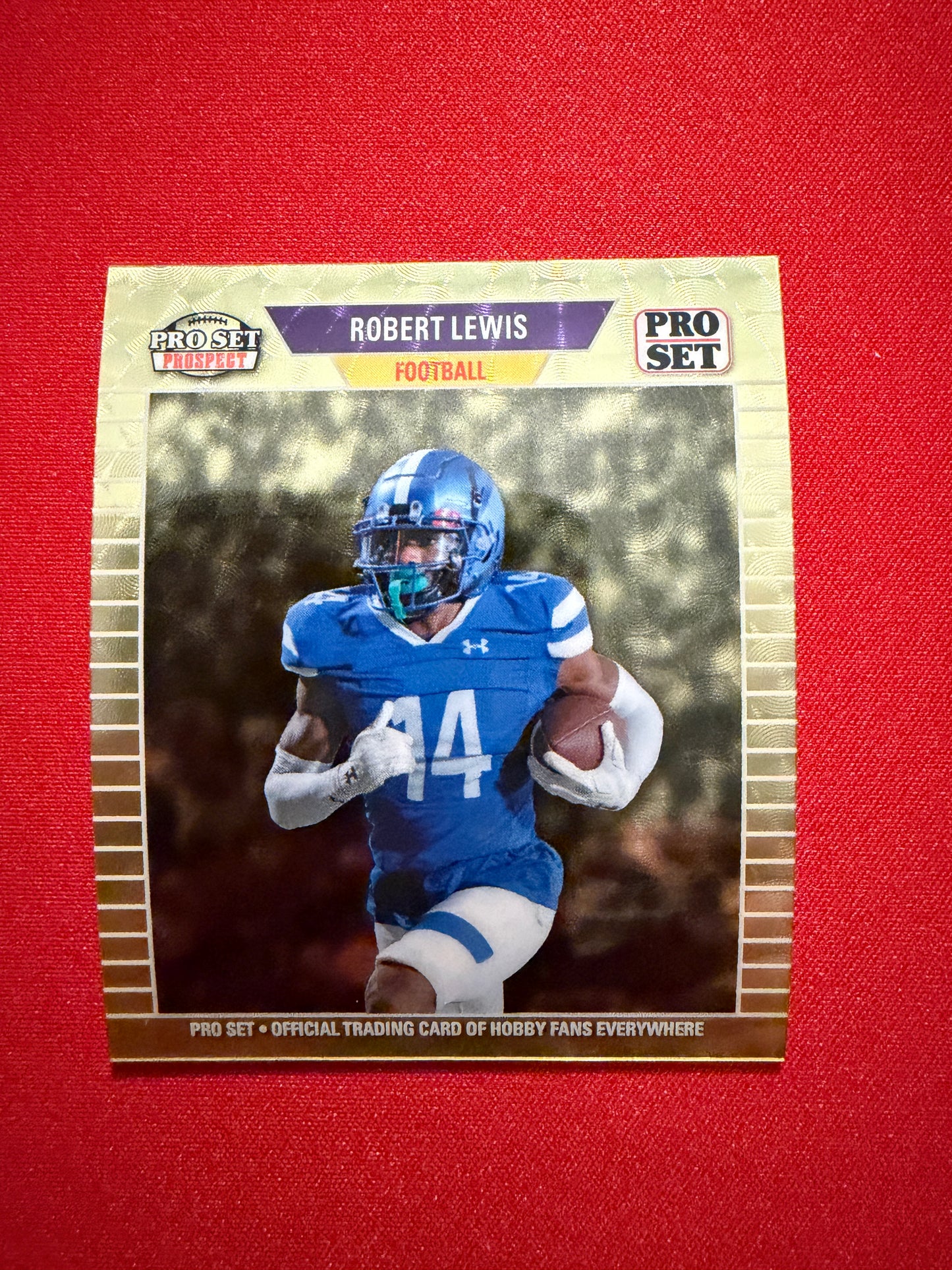 Robert Lewis 2026 Leaf Pro Set Metal 1989 Mini Super Gold Prismatic 1/1