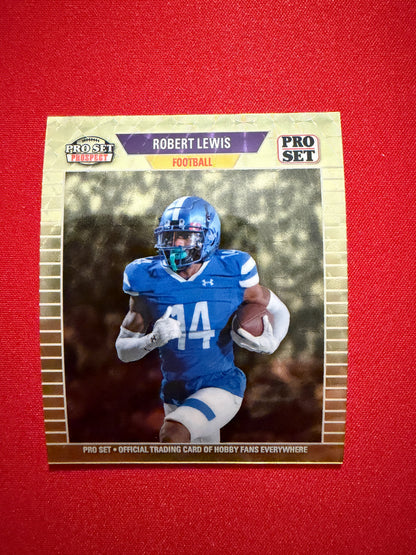 Robert Lewis 2026 Leaf Pro Set Metal 1989 Mini Super Gold Prismatic 1/1