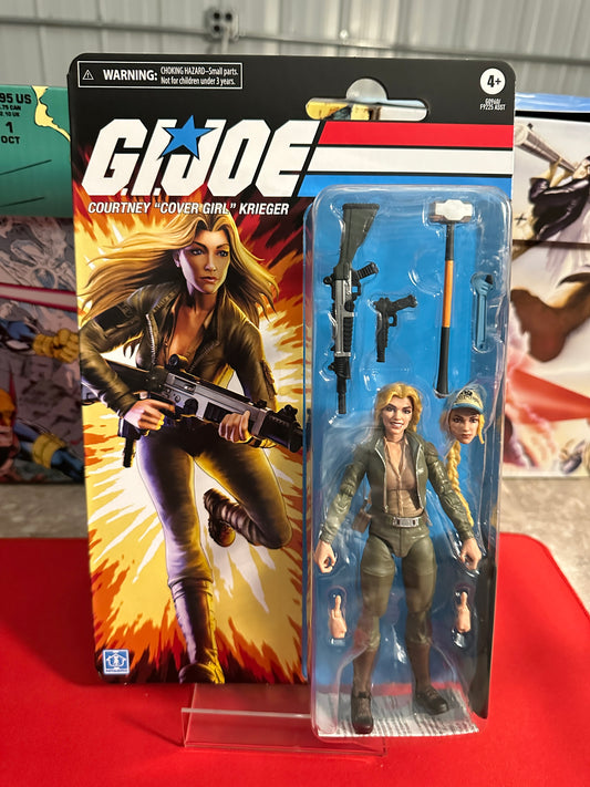 G.I. Joe Classified Series Retro Cardback Courtney Cover Girl Krieger