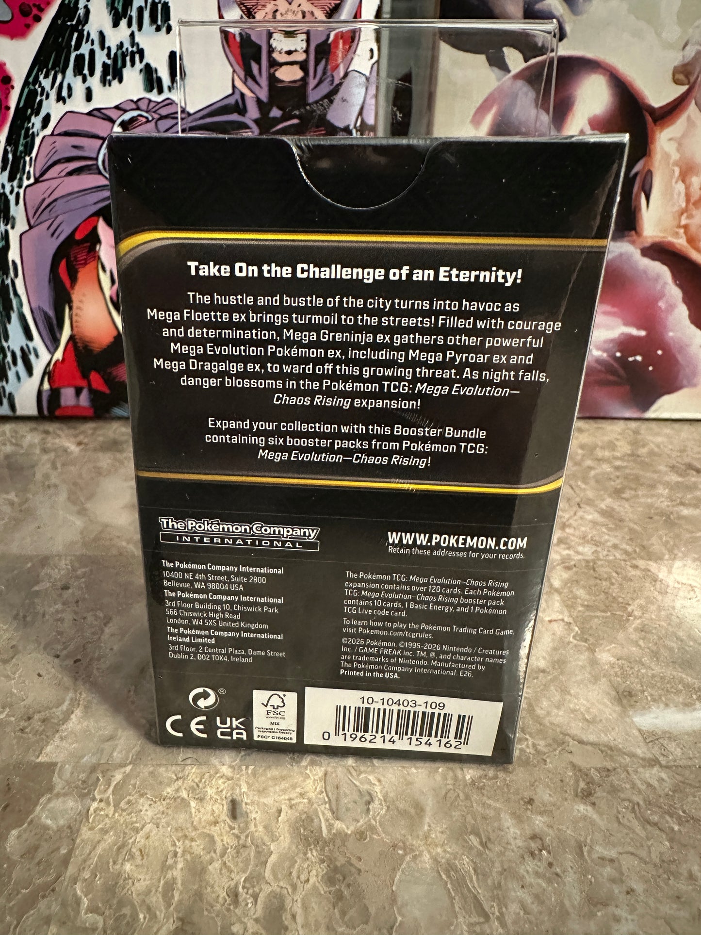 ⚡ Pokemon TCG: Mega Evolution—Chaos Rising Booster Bundle
