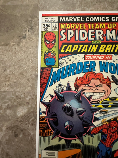 Marvel Team-Up #66 VF- 7.5 (1978 Marvel Comics)