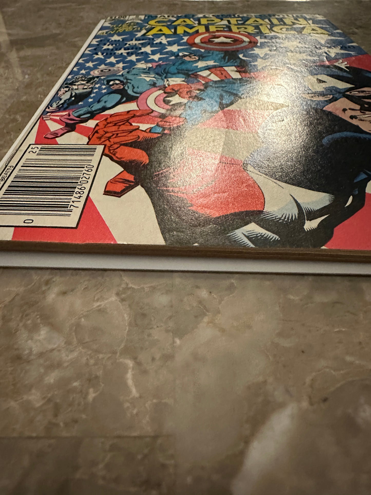 Captain America Annual #6 Newsstand FN/VF 7.0 (1982 Marvel)