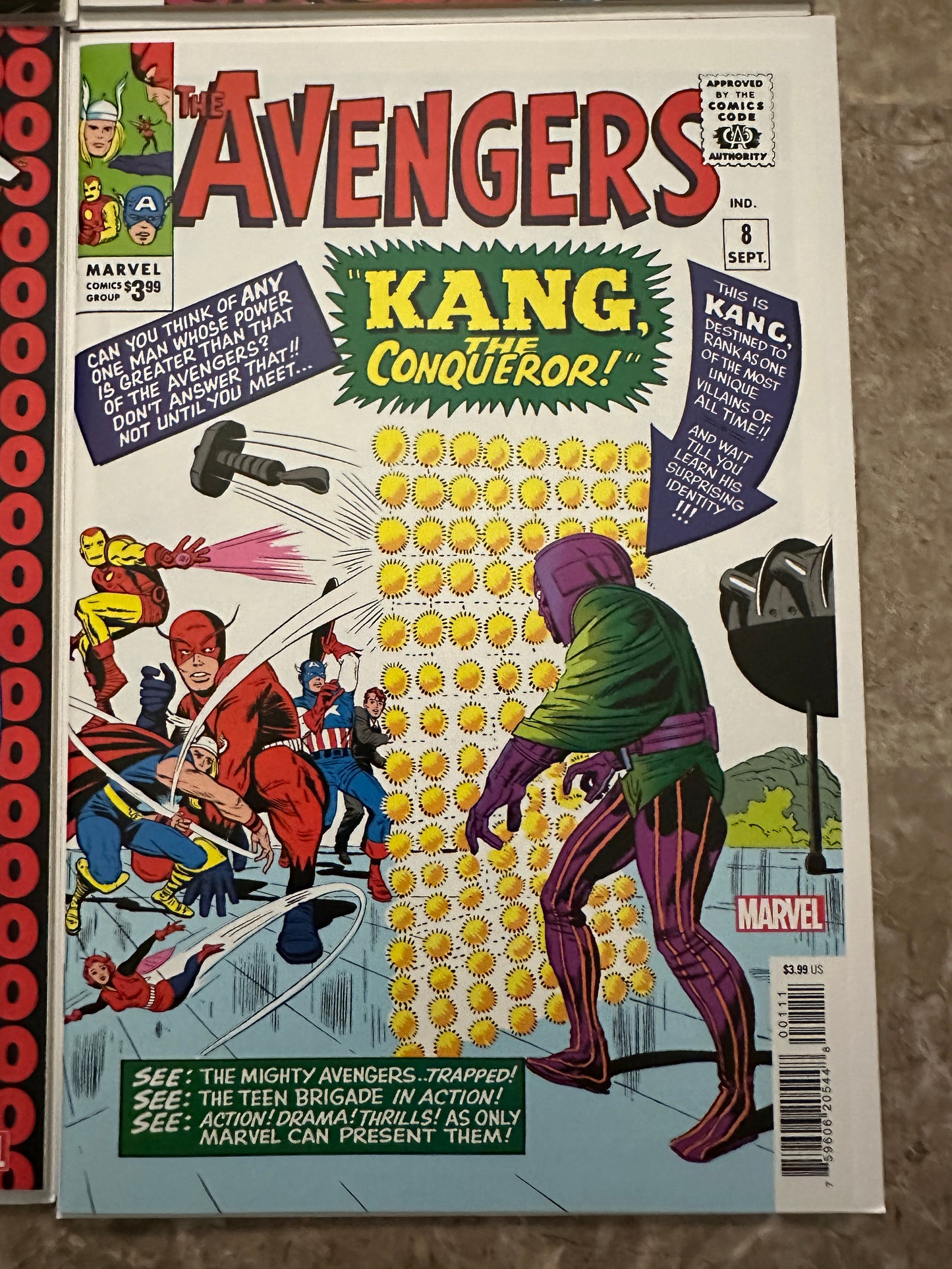 Amazing Spider-Man #300, New Mutants #98, X-Men #101, Avengers #8 Facsimile Lot