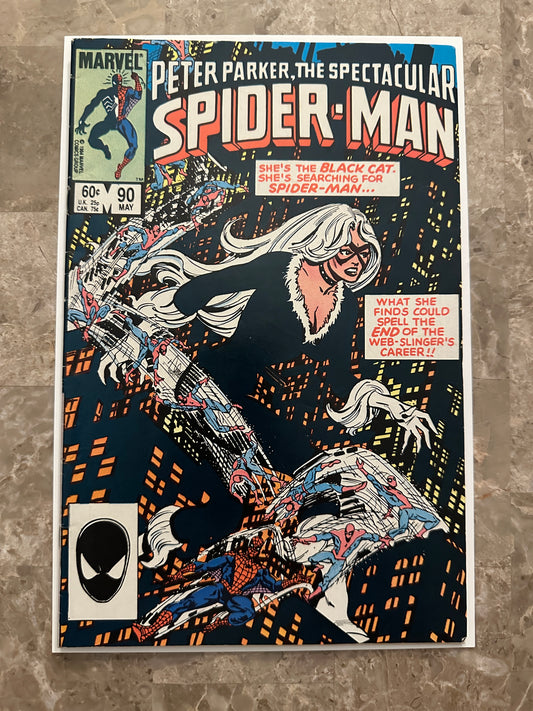 Spectacular Spider-Man #90 FN 6.0 (Marvel 1984)