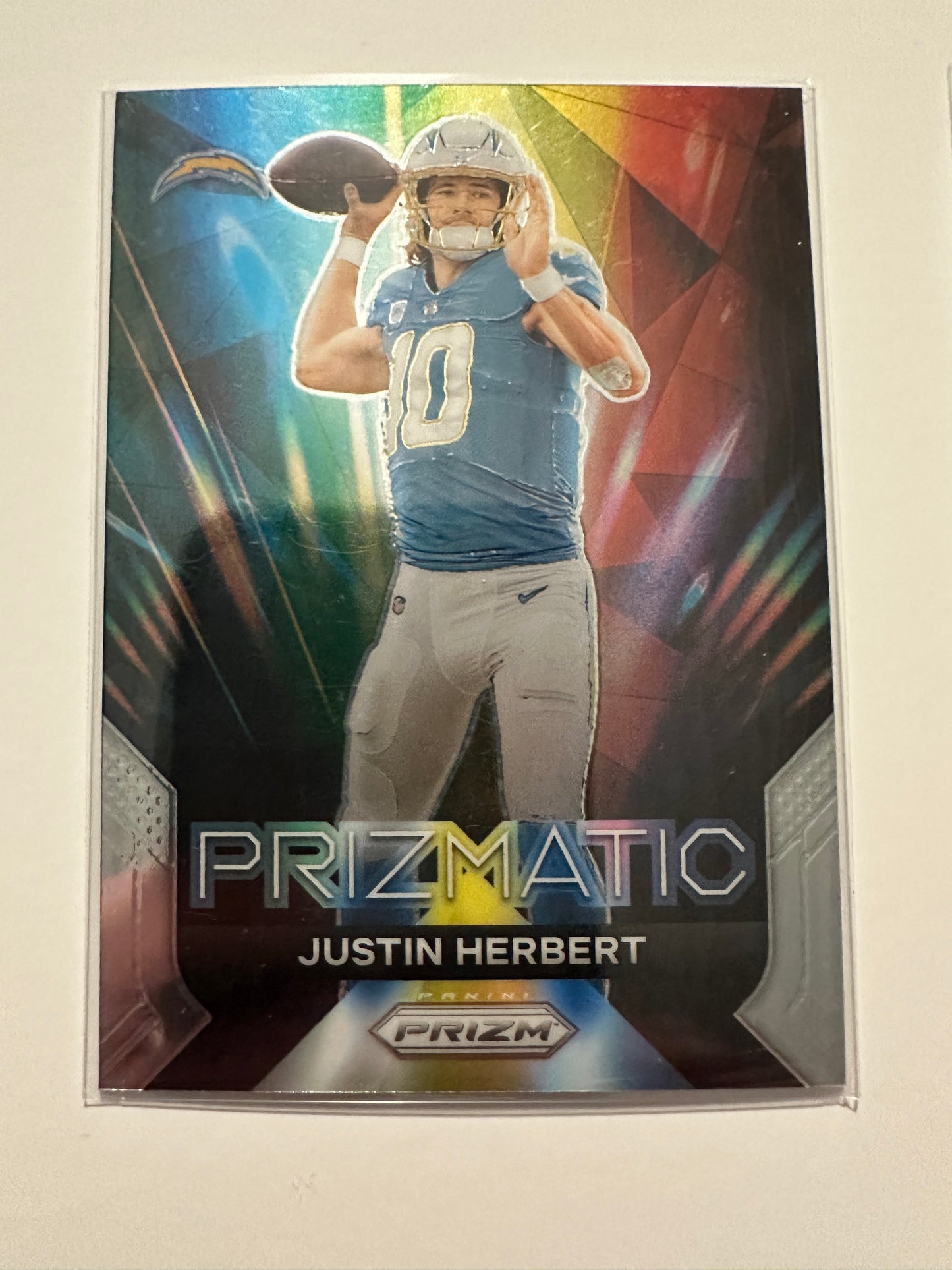 2023 Justin Herbert Card Lot - Prizmatic/Hype/Optic (2023 Panini)