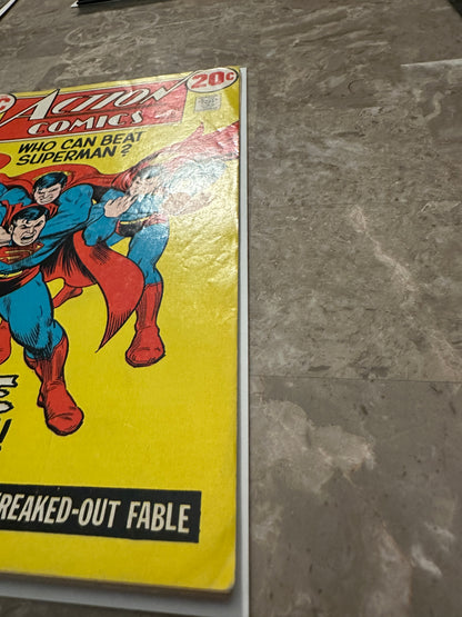 Action Comics #418 VG+ 4.5 (1972 DC) - Nice copy for grade