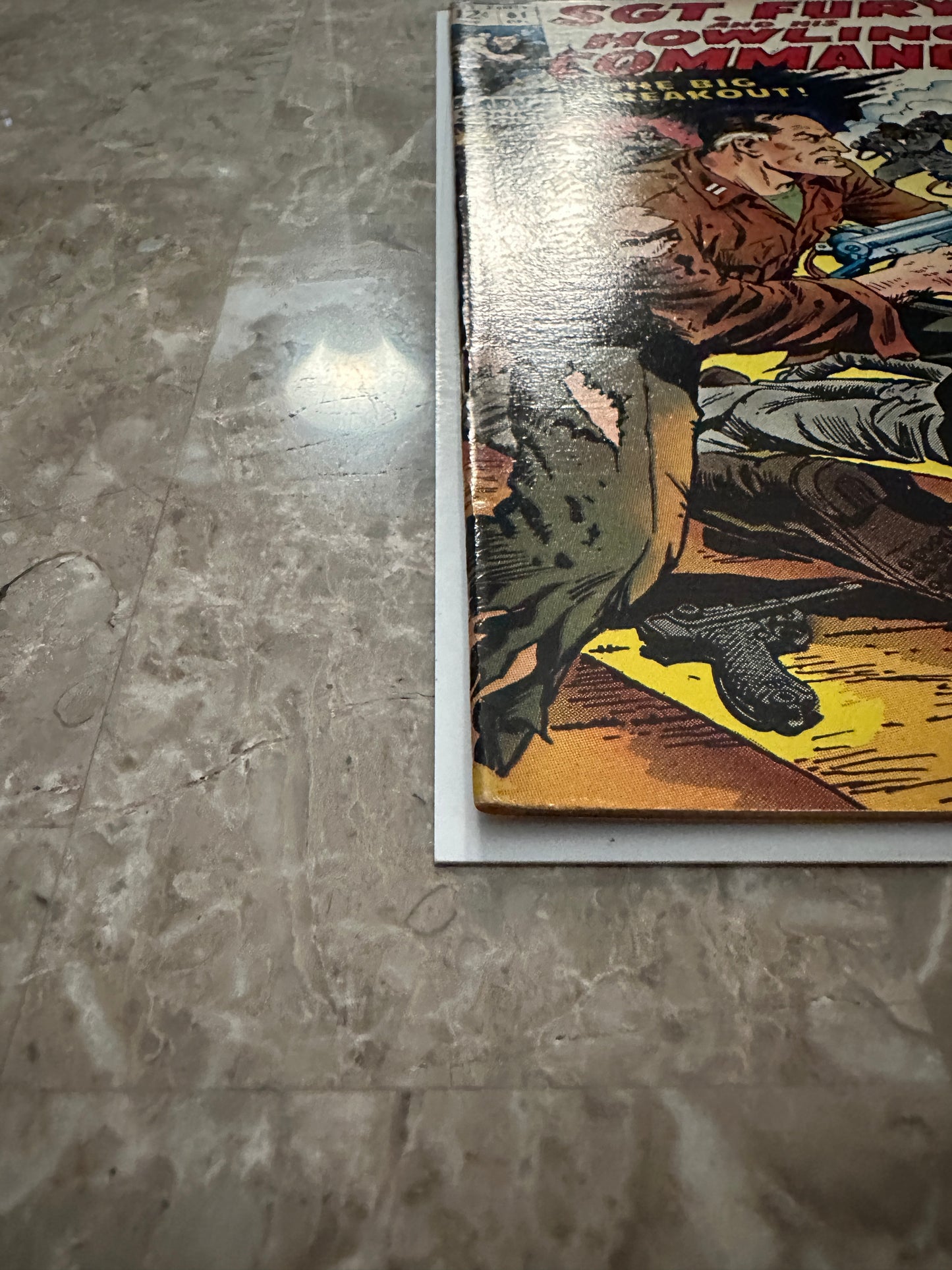 Sgt Fury #61 FN- 5.5 (Marvel Comics 1968)