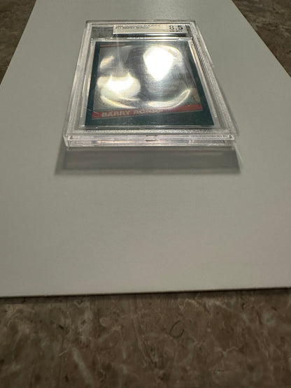 Barry Bonds #11 BVG/PSA Graded NM-MT+ 8.5 (1986 Donruss Rookies)