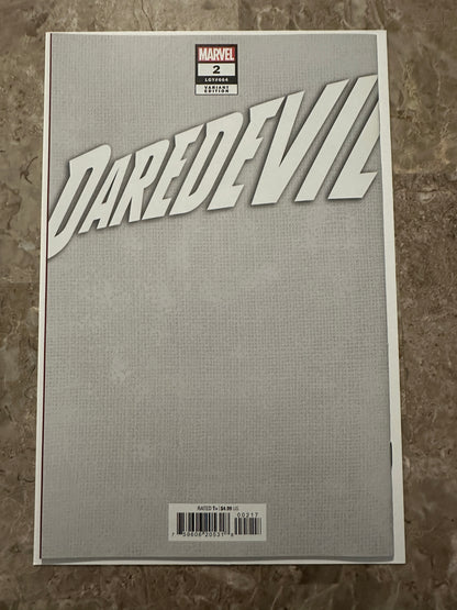 Daredevil #2 1:100 RI Virgin John Romita NM+ 9.6-9.8 (2023 Marvel Comics)