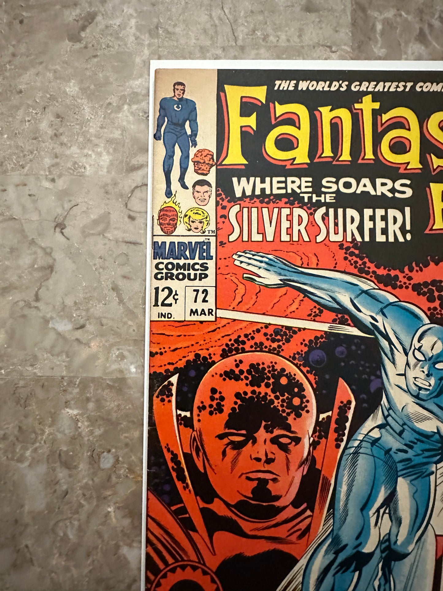 Fantastic Four #72 FN+ 6.5 (1968 Marvel)