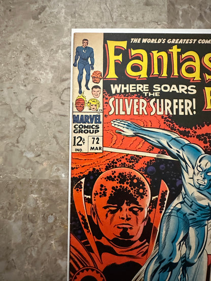 Fantastic Four #72 FN+ 6.5 (1968 Marvel)