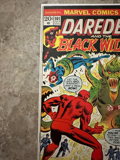 Daredevil #101 VG+ 4.5 (1974 Marvel) - Nice copy for grade
