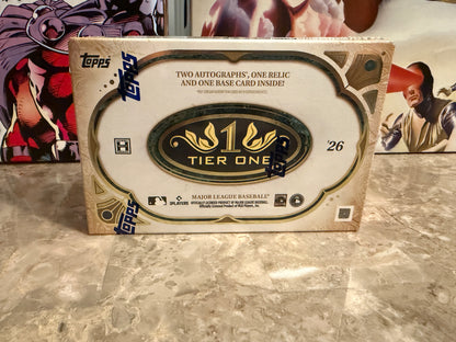 2026 Topps Tier One Baseball Hobby Box