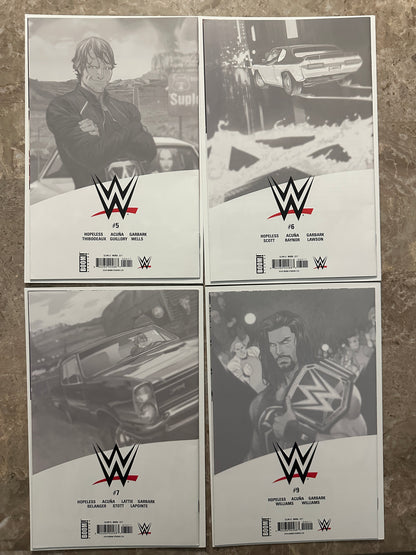 WWE #1-7,9-15,17-25 Near Full Run of 24 Higher Grade (Boom 2019)