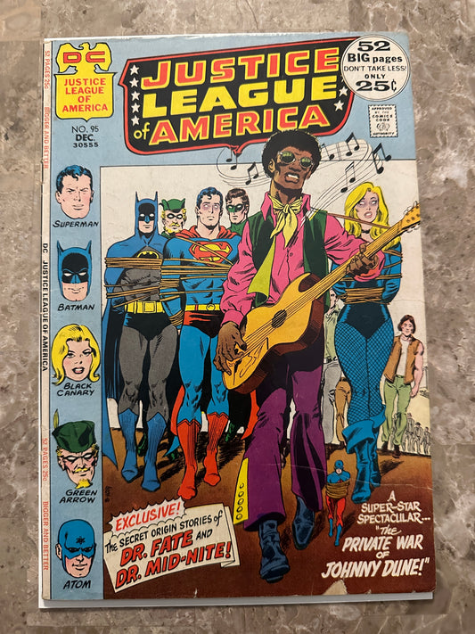 Justice League of America #95 VG 4.0 (1971 DC) - Neal Adams