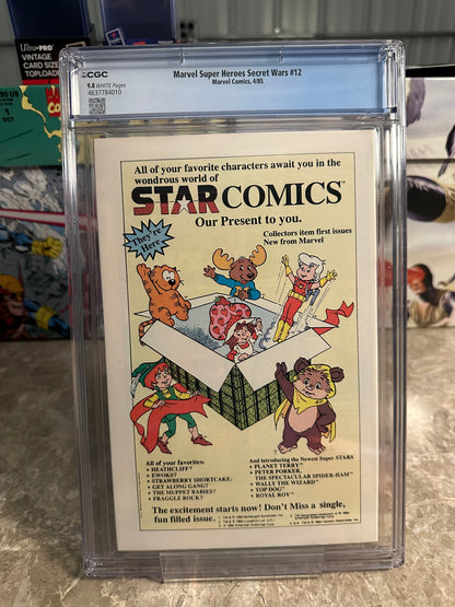 Marvel Super-Heroes: Secret Wars #12 CGC 9.8 WP (1984) - New Case