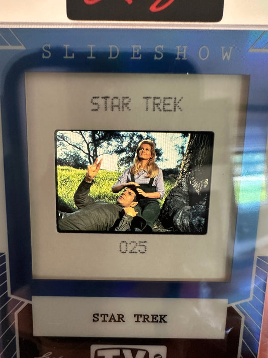 2026 Leaf Slideshow STAR TREK TOS 3-Slide Lot SPOCK This Side of Paradise PROMO