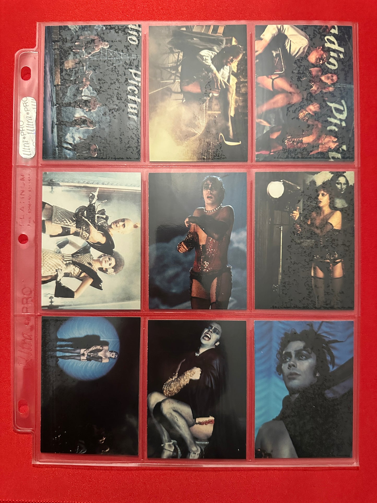 1995 Rocky Horror Picture Show Trading Card Set (90 cards)