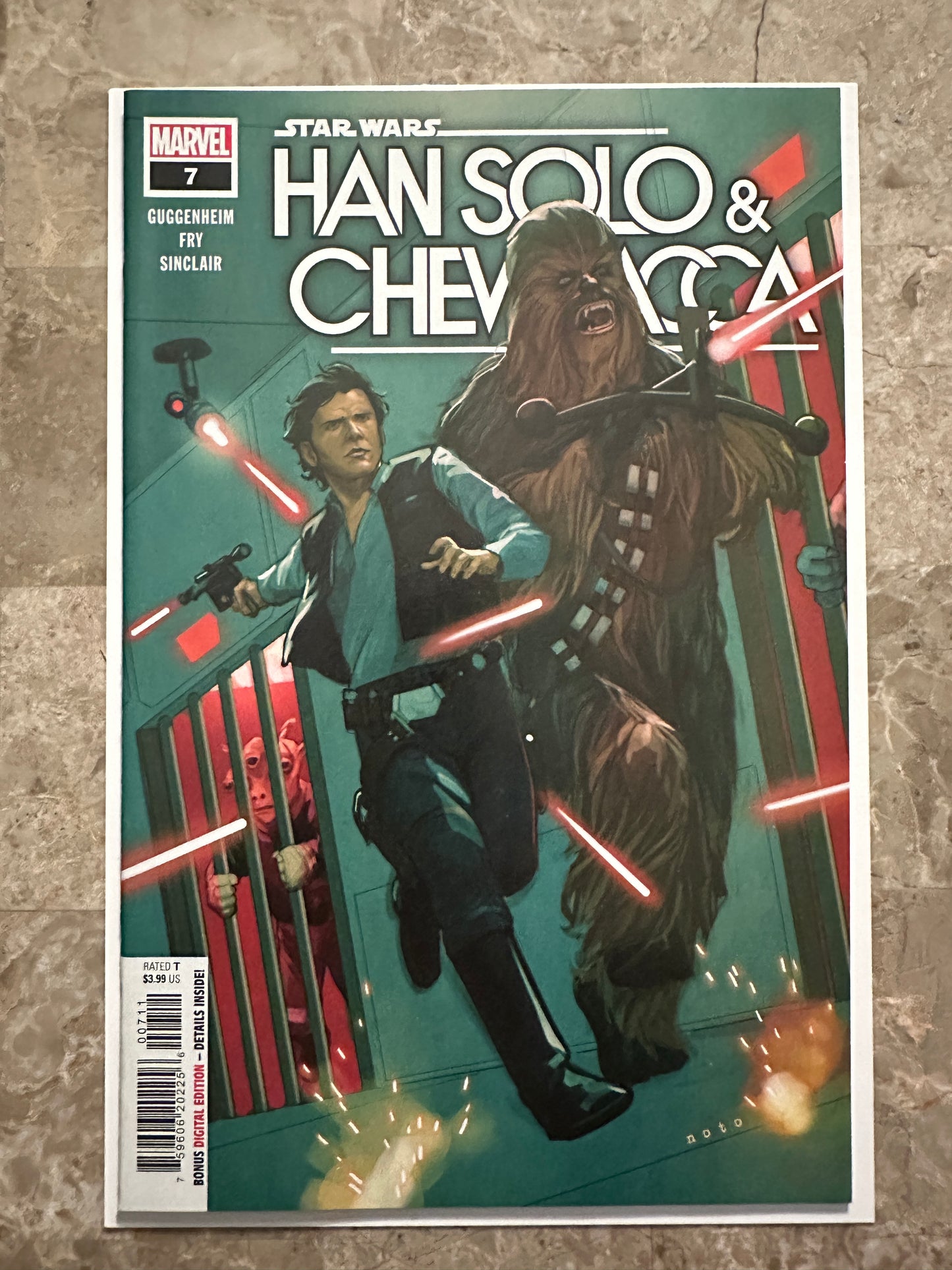 Star Wars Han Solo and Chewbacca #1-3,5-7 Starter Set NM (2022 Marvel)