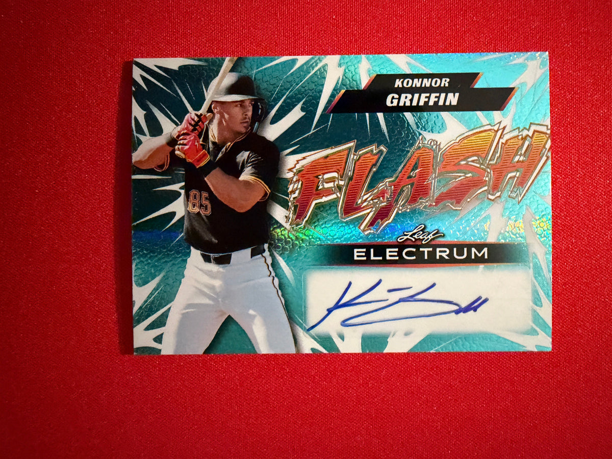 Konnor Griffin 2026 Leaf Electrum Flash Auto Platinum /6