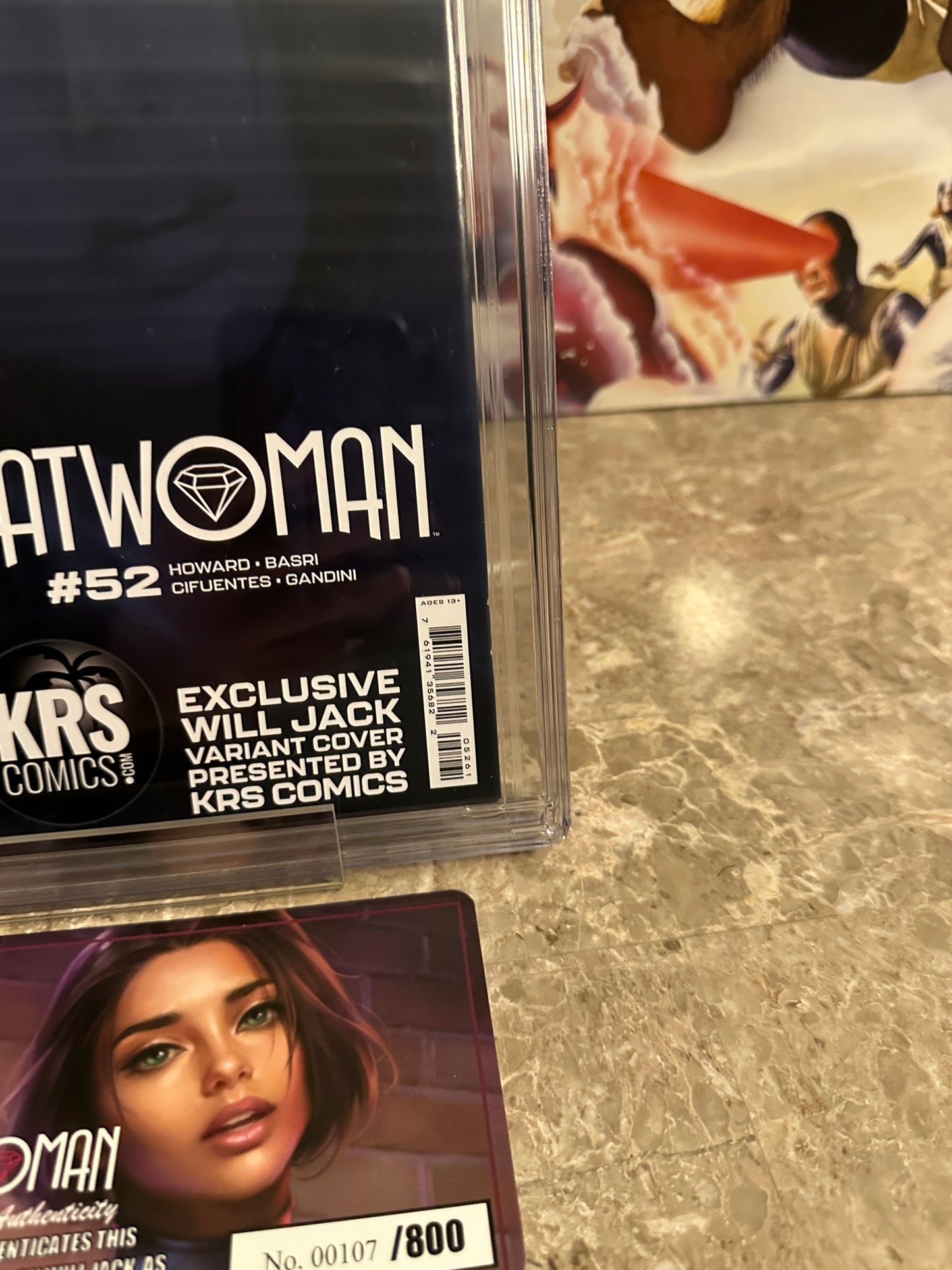 Catwoman #52 CGC 9.8 Will Jack KRS Comics Edition (2023 DC) - w/ COA