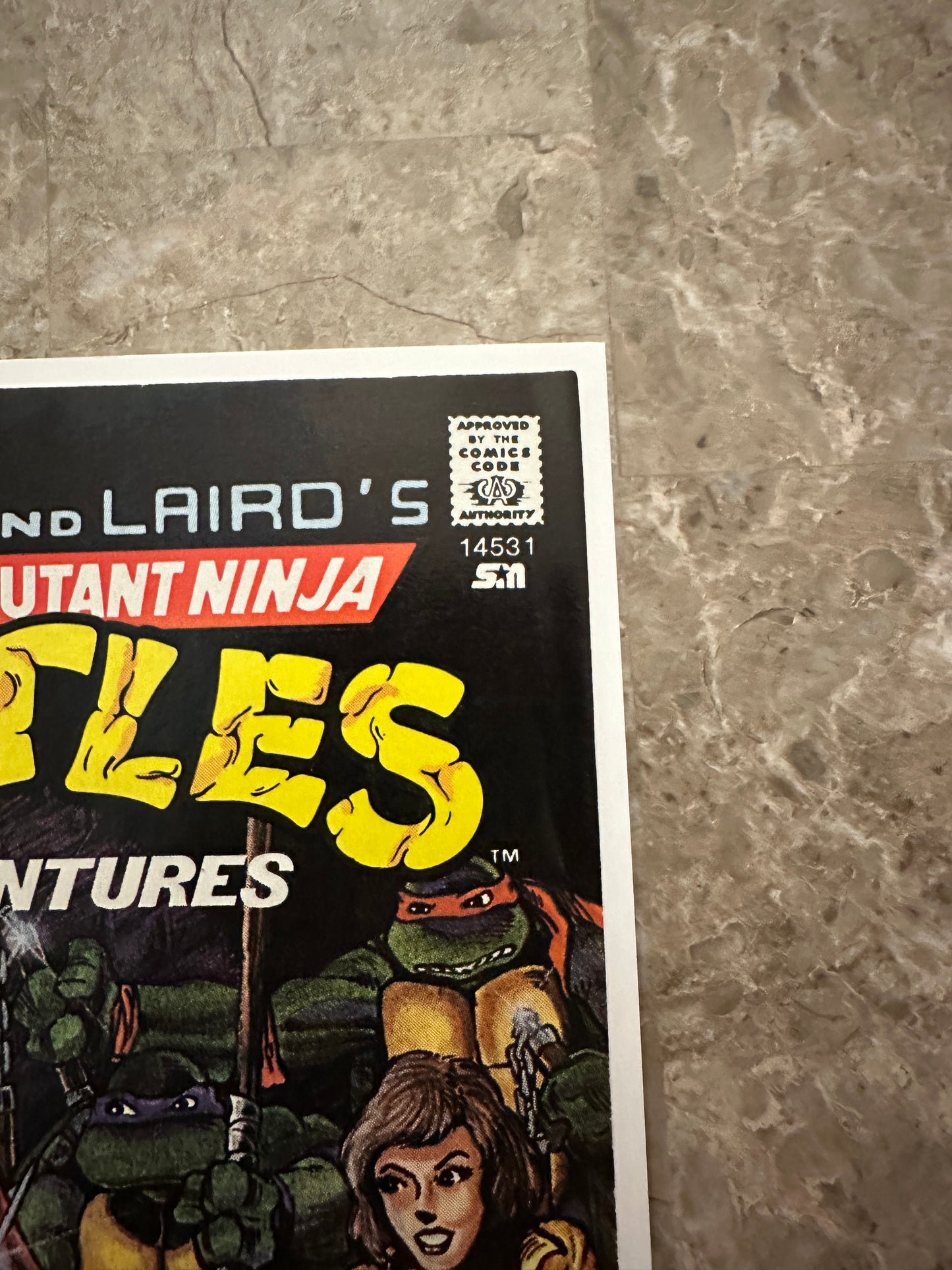 Teenage Mutant Ninja Turtles Adventures #1 Newsstand FN/VF 7.0 (1988 Mirage) - Gorgeous Copy for grade