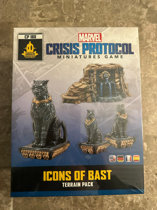 Marvel Crisis Protocol: Icons of Bast Terrain Pack