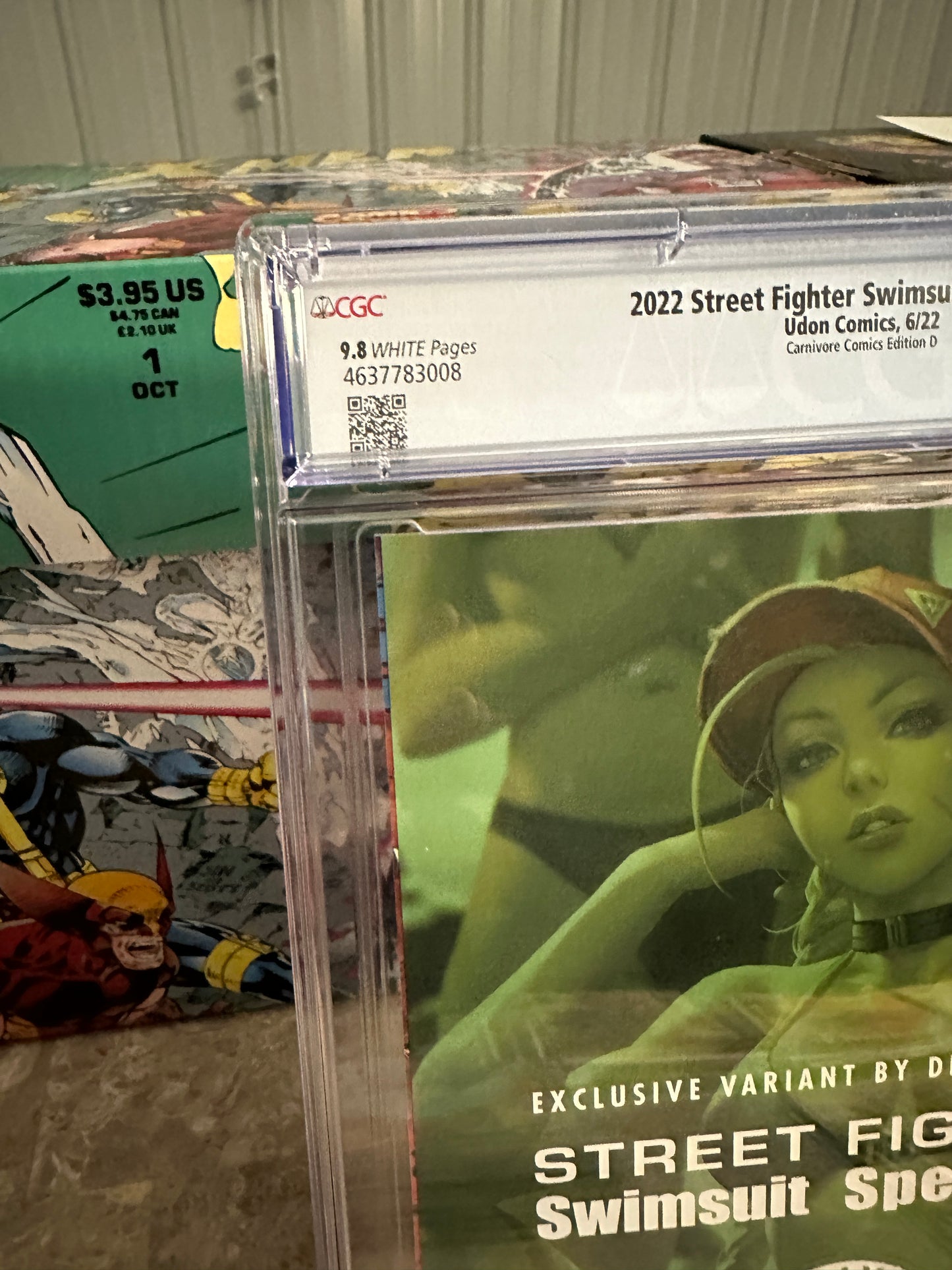 2022 Street Fighter Swimsuit Special CGC 9.8 Carnivore Comics D (Udon) -New Case