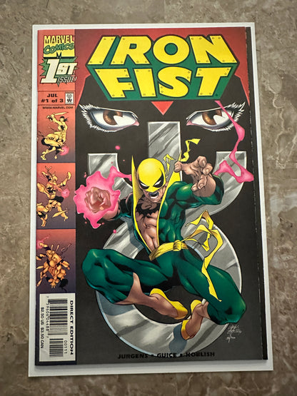 Iron Fist #1,3 High Grade (1998 Marvel)