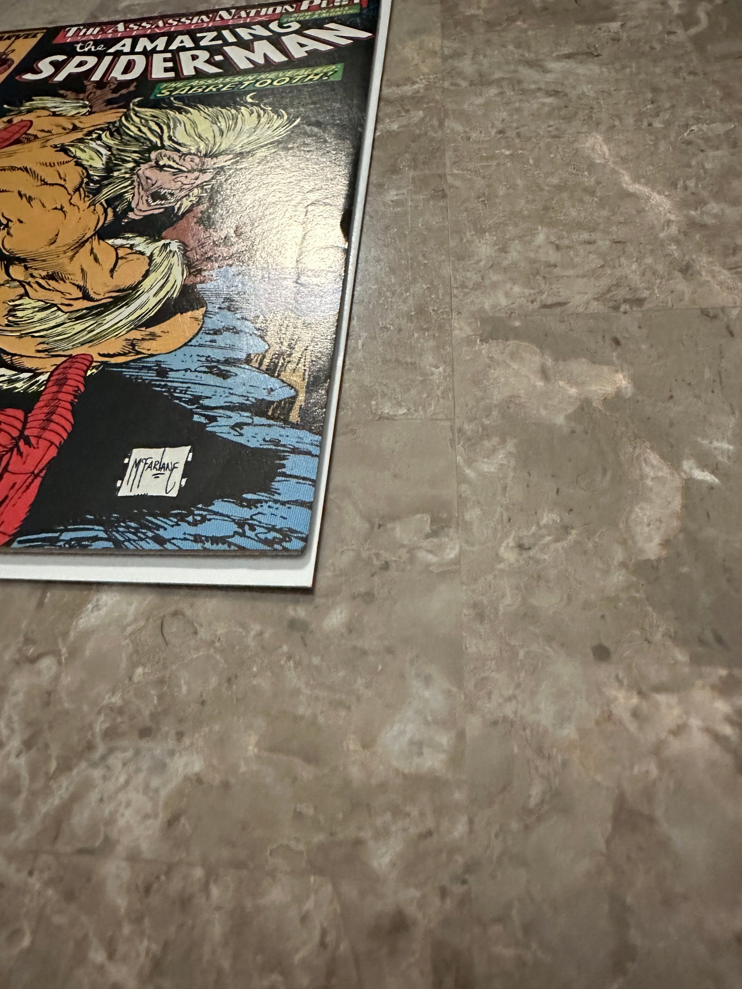 Amazing Spider-Man #324 Newsstand VF- 7.5 (1989 Marvel)
