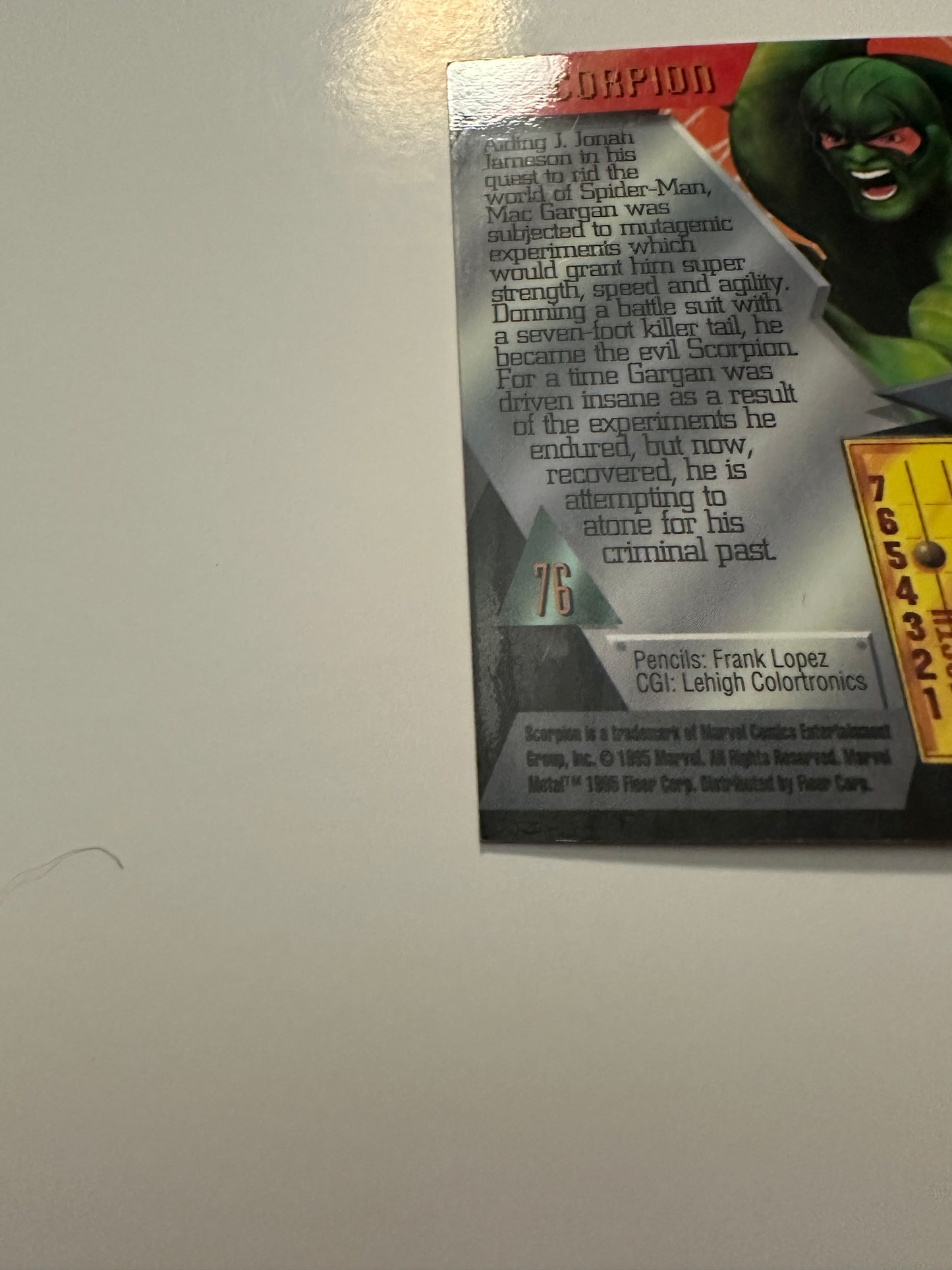 Scorpion #76 (1995 Marvel Metal) - High grade