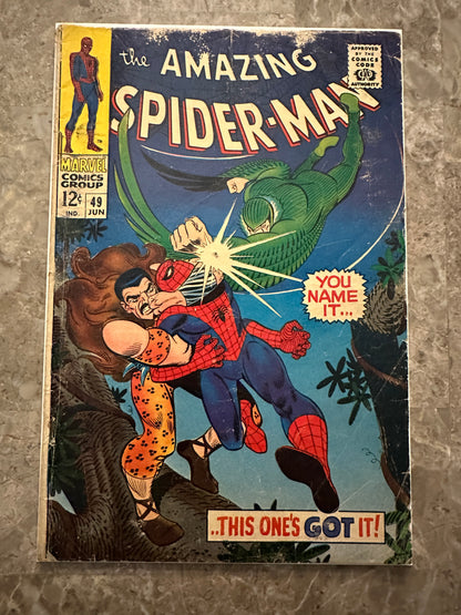 Amazing Spider-Man #49 G+ 2.5 (1967 Marvel Comics)