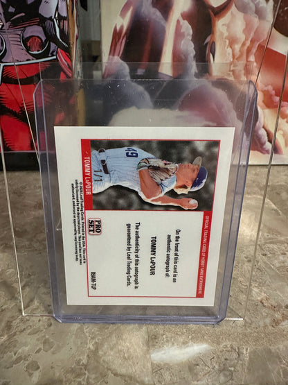 Tommy LaPour 2026 Pro Set 1989 Mini Gold Lazer Autograph 1/1