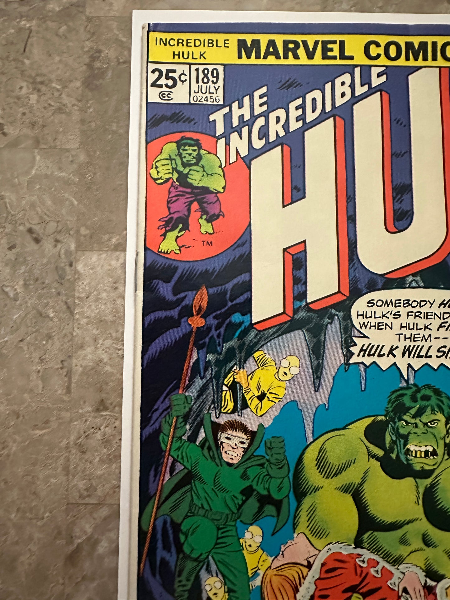 Incredible Hulk #189 VF- 7.5 (Marvel 1975)