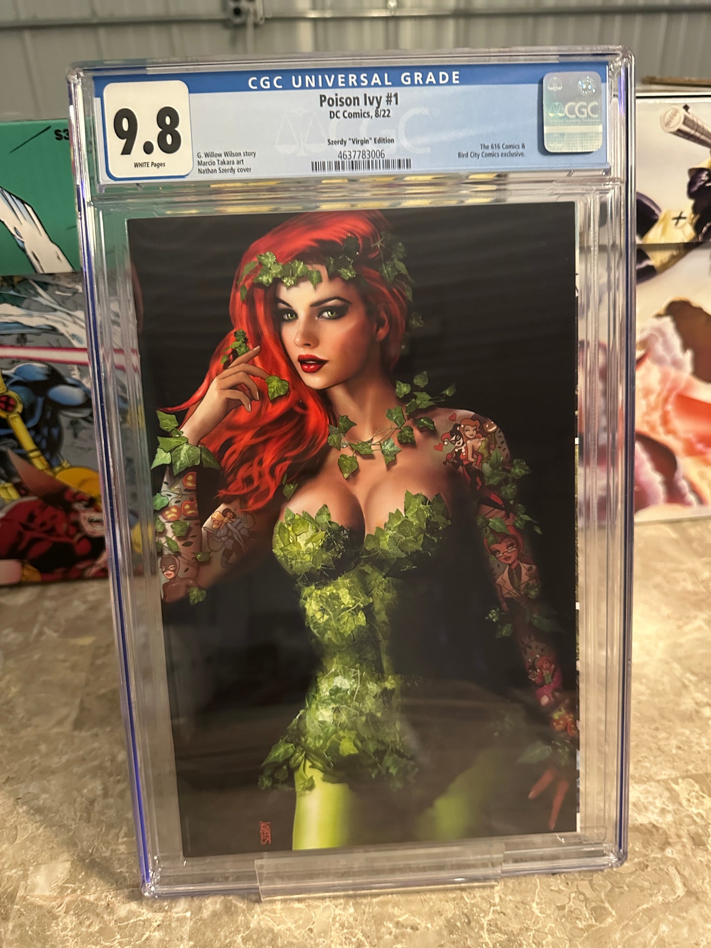 Poison Ivy #1 CGC 9.8 Szerdy Virgin (DC 2022) - New Case