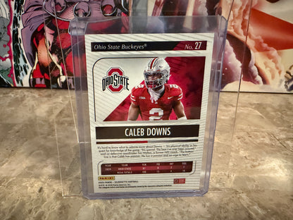 Caleb Downs 2025 Panini Silhouette Football Base Silver /149 #27
