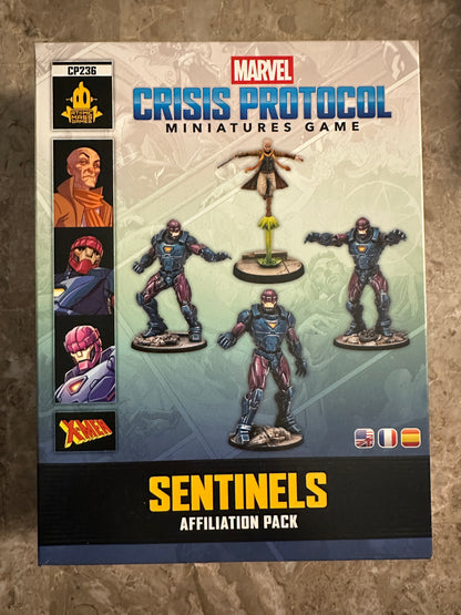 Marvel Crisis Protocol:  Sentinels Affiliation Pack