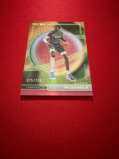 Jaden McDaniels 2022-23 Panini Recon Basketball /199 #162