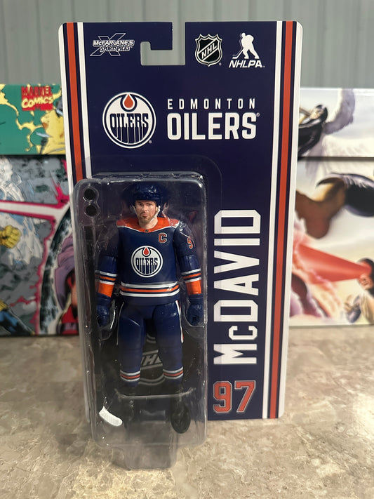 NHL SportsPicks Edmonton Oilers Connor McDavid 6" Articulated Figure