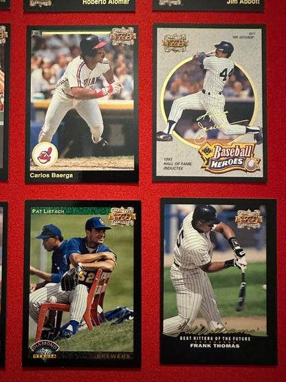 1993 Upper Deck 5TH ANNIVERSARY Complete Insert Set 1-15 - Griffey/Ryan
