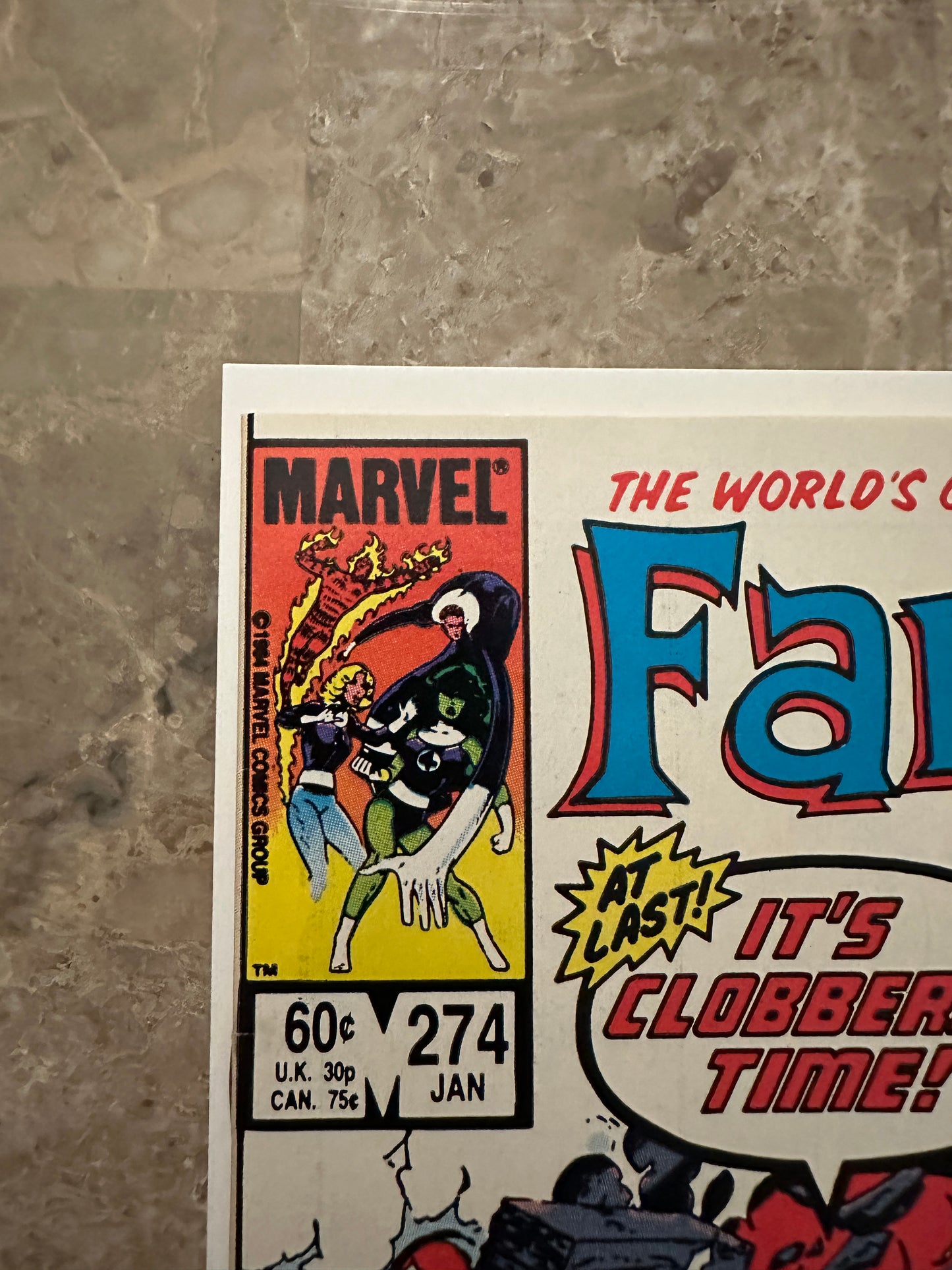 Fantastic Four #274 High Grade VF+ 8.5 (1985 Marvel) - Very high grade