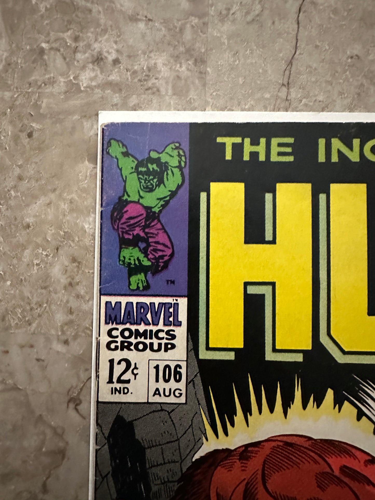 Incredible Hulk #106 FN- 5.5 (Marvel 1968)