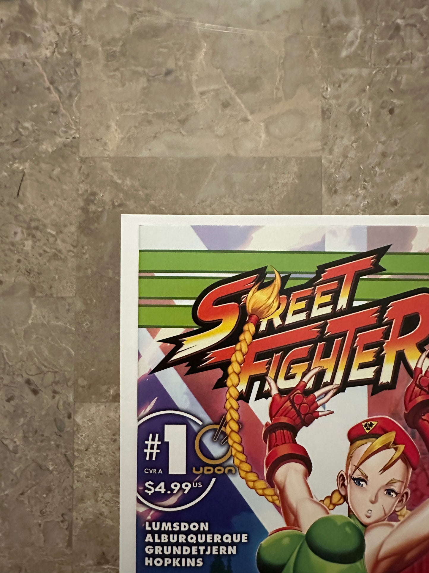Street Fighter Master Cammy #1 Cover A + Blank NM (2023 Udon)