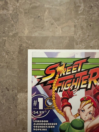 Street Fighter Master Cammy #1 Cover A + Blank NM (2023 Udon)