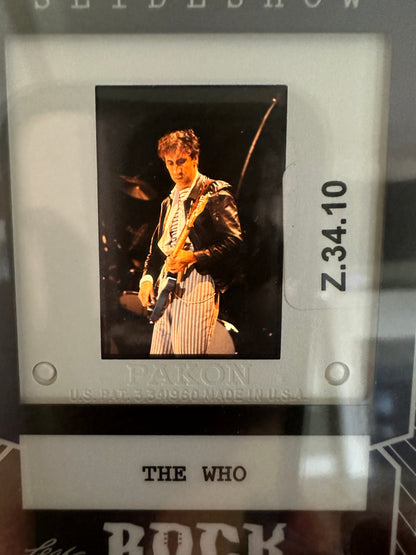 2026 Leaf Slideshow THE WHO 6-Slide LOT Roger Daltrey + Pete Townshend CANDID
