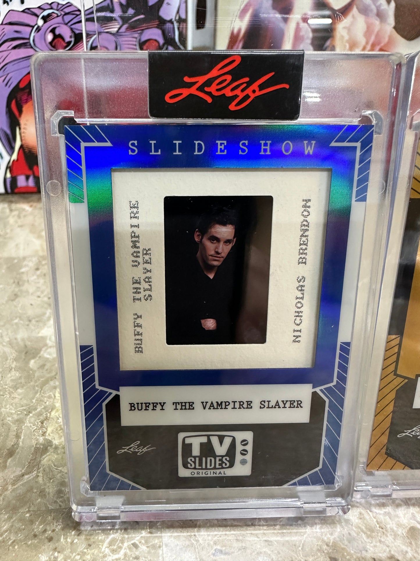 2026 Leaf Slideshow BUFFY THE VAMPIRE SLAYER Metal /25 ANGEL Giles Xander LOT