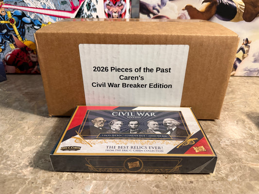 2026 Pieces of the Past Caren's Civil War Breaker Edition 10-Box Case