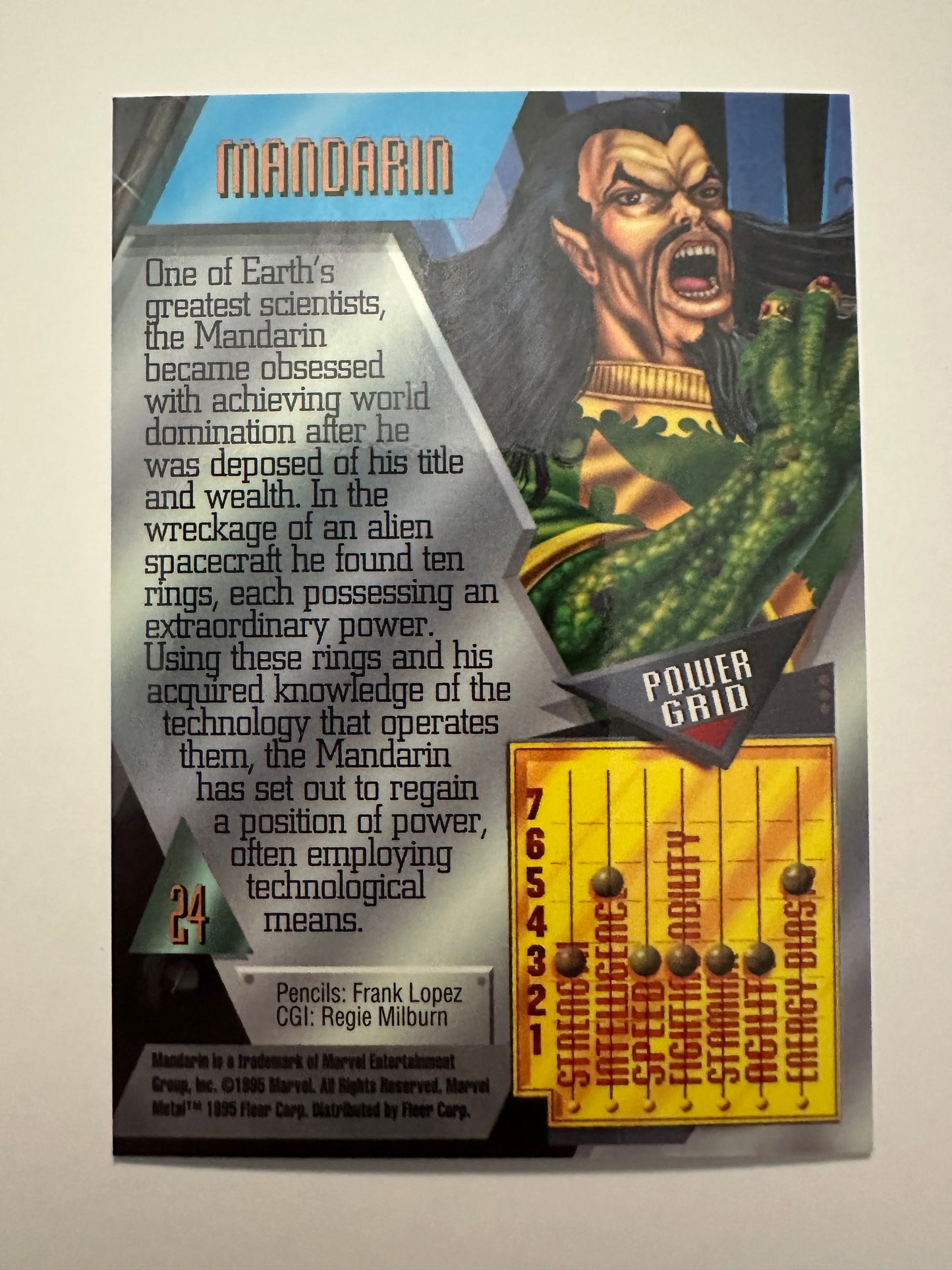 Mandarin #24 (1995 Marvel Metal) - High grade